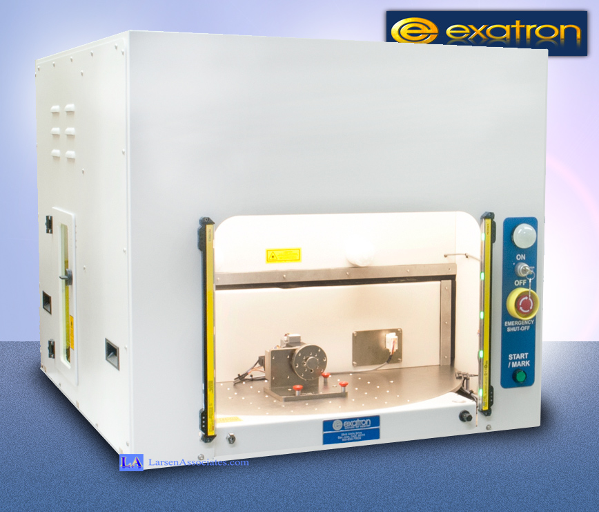 Exatron Laser Marker destop laser marking Keyence Lasers Rofin IC